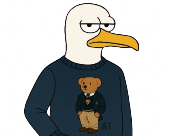 Friendly animal mascot